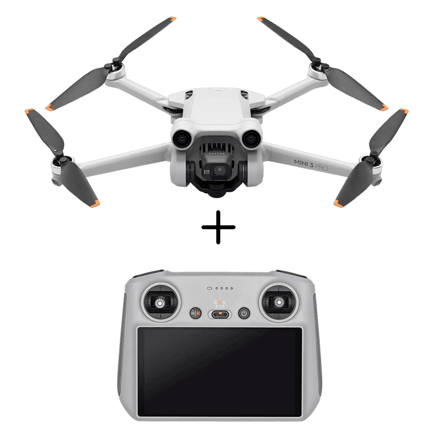 Квадрокоптер DJI Mini 3 Pro, с пультом DJI RC