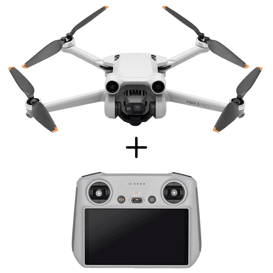 Квадрокоптер DJI Mini 3 Pro Plus Fly More Kit DJI RC