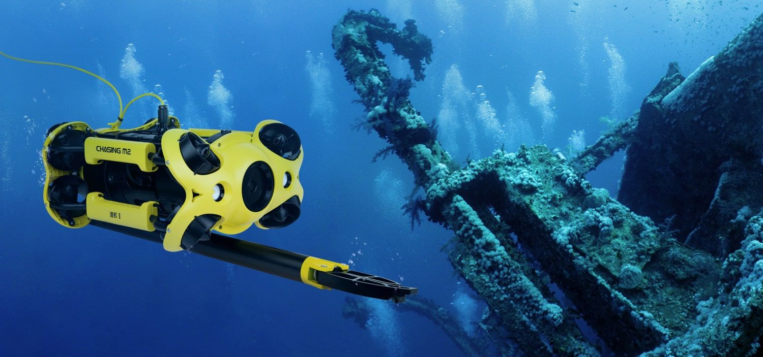 Использование подводных дронов в поисковых операциях